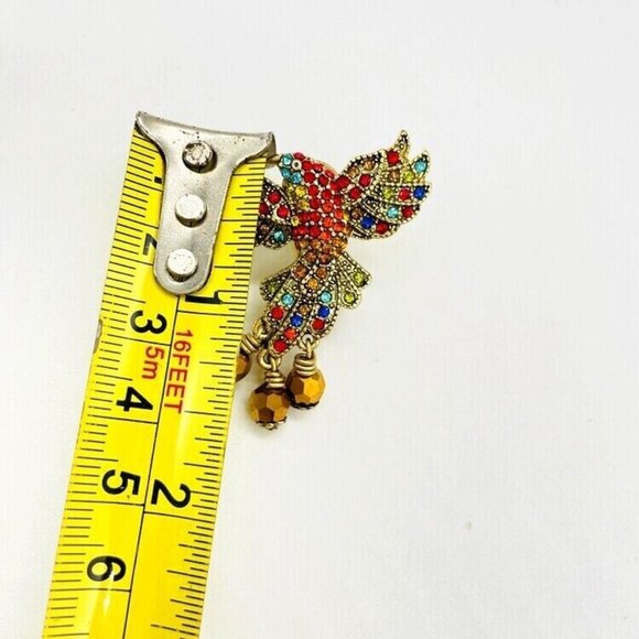 Heidi Daus "Mary's Magic" Mary Poppins Returns Crystal Necklace Matching Earring - Picture 8 of 11